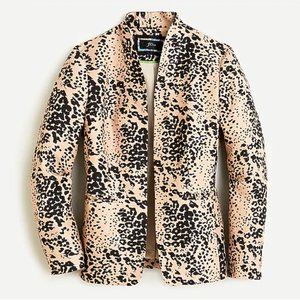 J.Crew Going-out blazer in leopard print-AI396